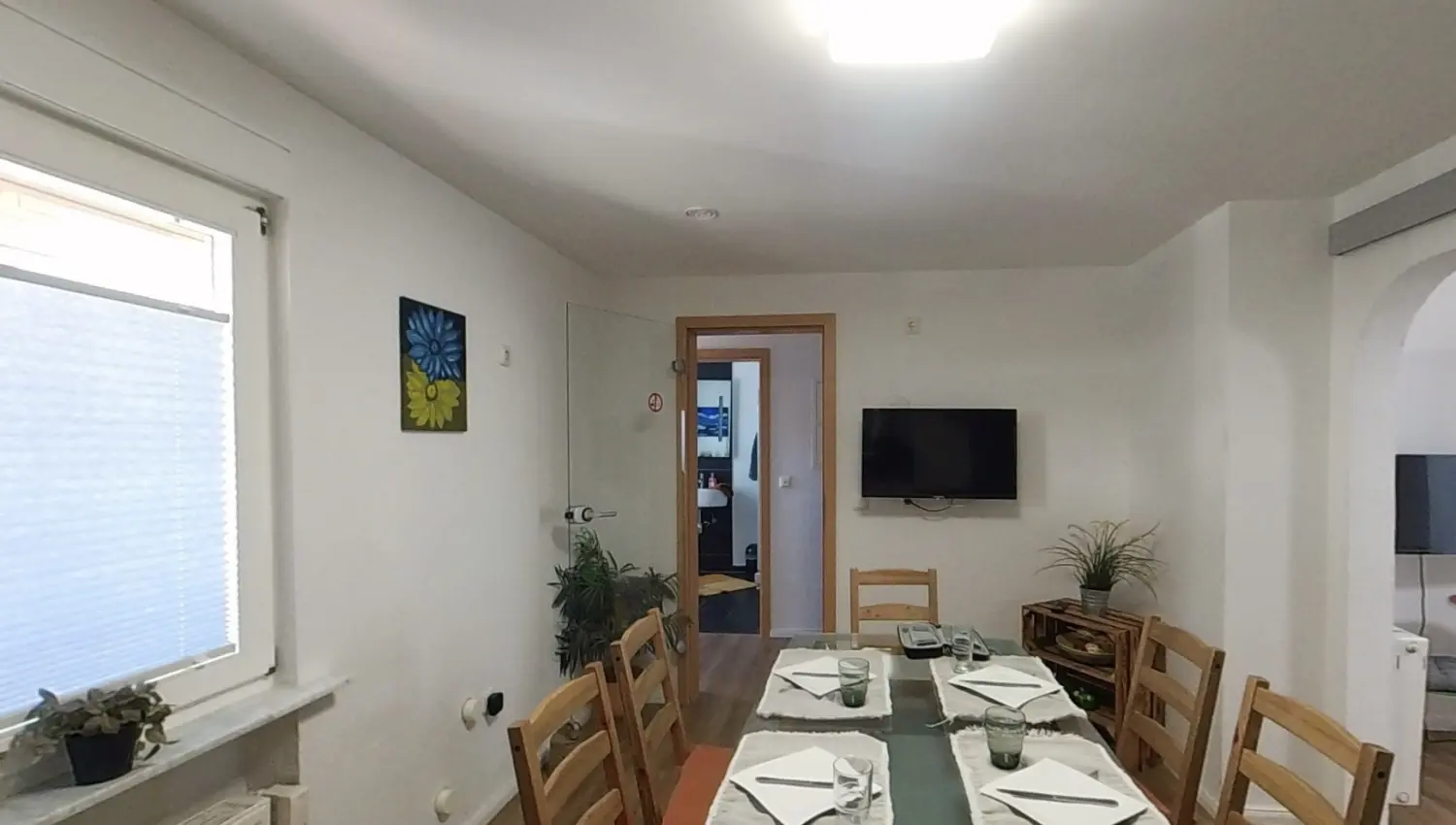 Wohnzimmer von MONTEURWOHNUNGEN